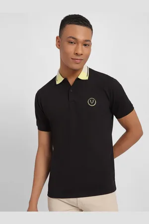 Allen Solly Men Polo Collar Applique T-shirt