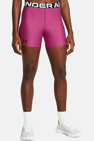 Under Armour Women HeatGear Authentics Middy Slim Fit Training Shorts