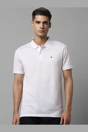 Louis Philippe Men Polo Collar T-shirt