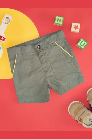 Pantaloons Boys Mid Rise Pure Cotton Shorts