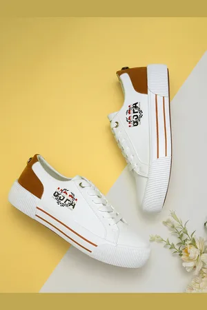 U.S. Polo Assn. Women Printed Lace-Up Sneakers