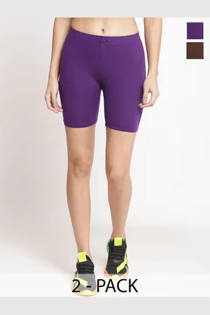 GRACIT Women Pack Of 2 Skinny Fit Cycling Sports Shorts