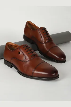 Louis Philippe Men Leather Formal Oxfords