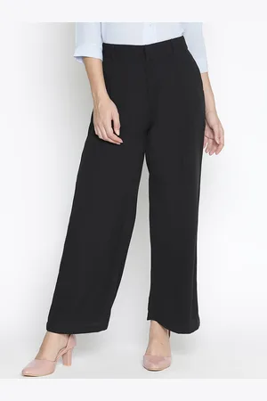 DRAAX Fashions Women Mid Rise Parallel Trousers