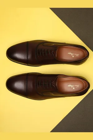 Louis Philippe Men Leather Formal Oxfords