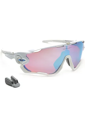 Oakley Men UV Protected Blue Lens Rectangle Sunglasses - 0OO929092902131