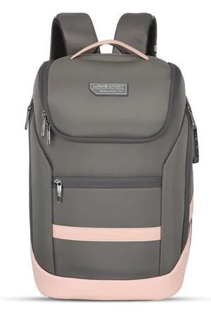 LAVIE Girls Compression Straps Contrast Detail Anti-Theft Backpack