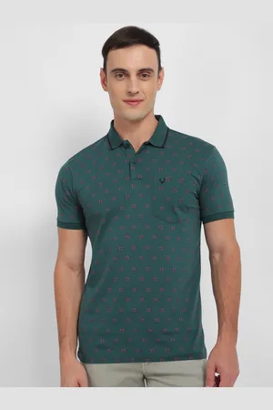 Allen Solly Men Printed Polo Collar T-shirt