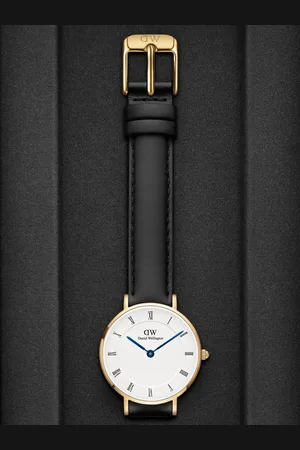 Daniel Wellington Women Leather Bracelet Style Straps Analogue Watch DW00100686K