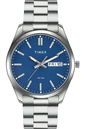 Timex Men Brass Dial & Stainless Steel Bracelet Style Straps Analogue Watch- TWTG10419