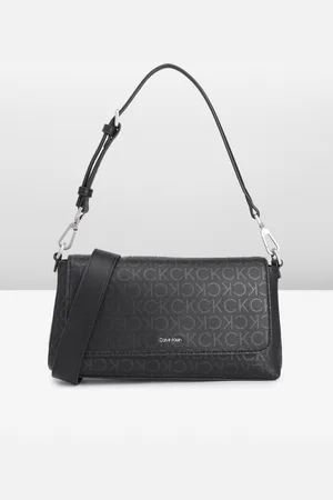 Calvin Klein Brand Logo Printed Satchel