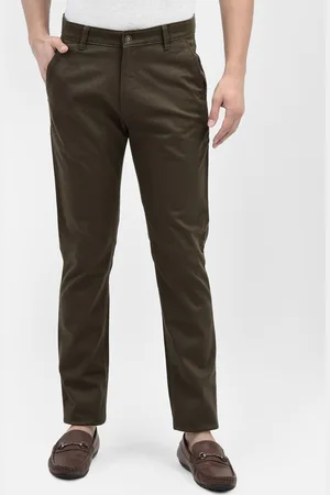 Crimsoune Club Men Mid-Rise Original Slim Fit Chinos Trousers