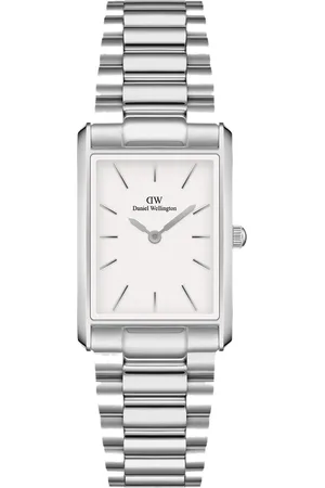 Daniel Wellington Women Stainless Steel Bracelet Style Straps Analogue Watch DW00100700K