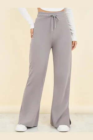 Styli Women Pure Cotton Flared Track Pants
