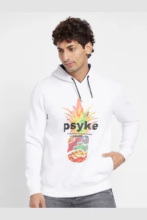 Being Human Graphic Printed Hooded Cotton Pullover