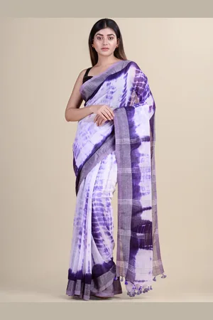 HOUSE OF ARLI Tie And Dye Silk Cotton Saree
