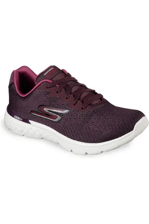 Skechers Women Red Mesh Running SOLE Non-Marking Shoes