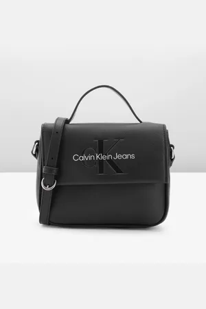 Calvin Klein Women Brand Logo Printed Satchel