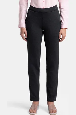 Jockey Women's Super Combed Cotton Elastane Stretch Relaxed Fit Track pants  – Online Shopping site in India