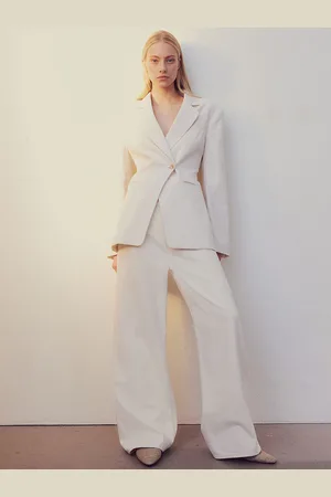 H&M Notched Lapel Single Breasted Blazers
