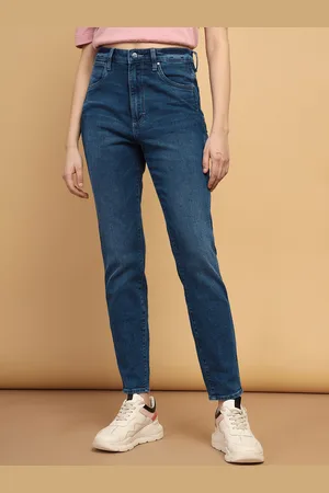 Wrangler Women Skinny Fit High-Rise Stretchable Jeans