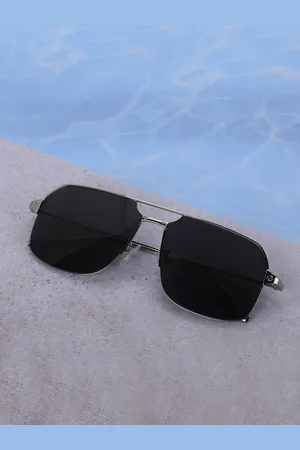 Carlton London Men Premium Rectangle Sunglasses with UV Protected Lens CLSM295