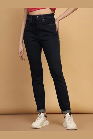 Wrangler Women Slim Fit High-Rise Stretchable Jeans
