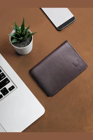 Hidesign Men Brown Solid Leather Two Fold Wallet