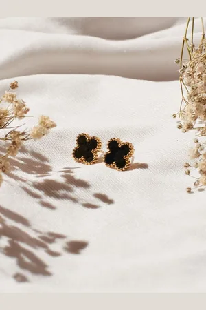 Salty Women Posh Night Clover Earrings