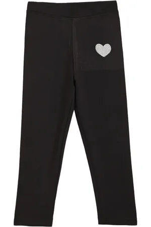 Anthrilo Girls Cotton Ankle-Length Leggings