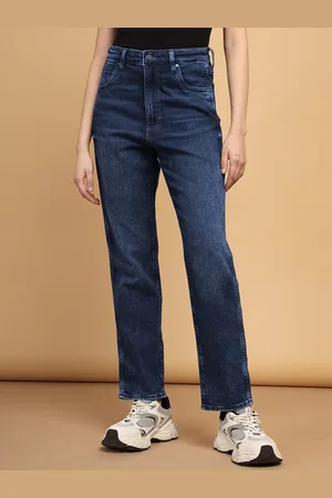 Wrangler Women Slim Fit High-Rise Light Fade Stretchable Jeans