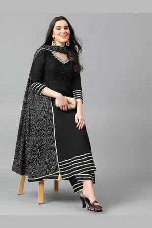 Khushal K Women Regular Gotta Patti Kurta with Palazzos & With Dupatta