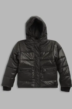 Elle Girls Longline Puffer Jacket