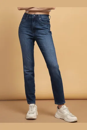 Wrangler Women Skinny Fit High-Rise Light Fade Stretchable Jeans