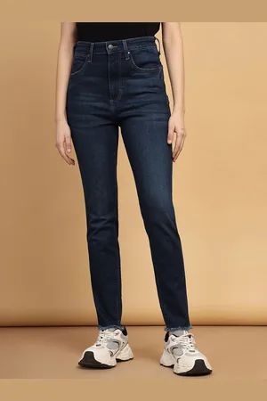 Wrangler Women Slim Fit High-Rise Stretchable Jeans