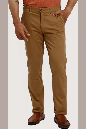 men cotton chinos trousers