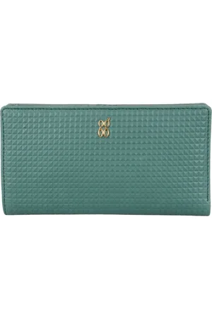 Baggit Women Textured PU Two Fold Wallet
