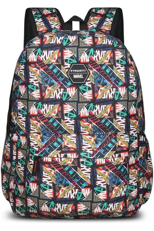 Priority Unisex Marvel Printed College Backpack