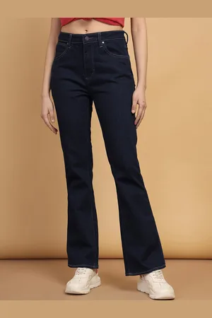 Wrangler Women Bootcut High-Rise Stretchable Jeans