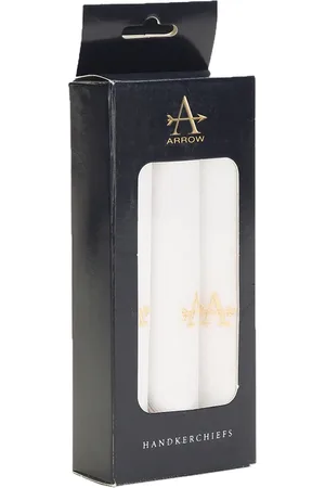 Arrow Men Pack Of 3 Striped Pure Cotton Handkerchief
