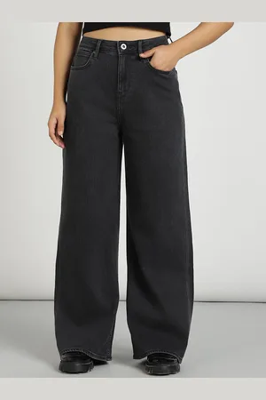 Lee Women Wide Leg High-Rise Stretchable Jeans