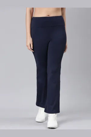 ENAMORA Women Antimicrobial Bootcut-Fit High Rise Track Pants