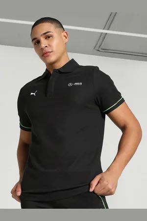 PUMA Polo Collar Cotton T-shirt
