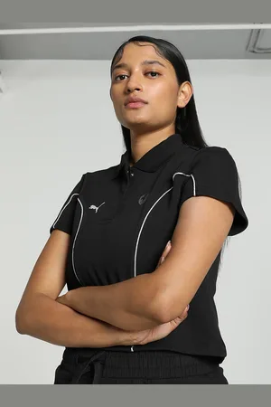 PUMA Polo Collar Cotton T-shirt