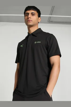 PUMA Mercedes-AMG Petronas Printed CLOUDSPUN Polo Collar T-shirt