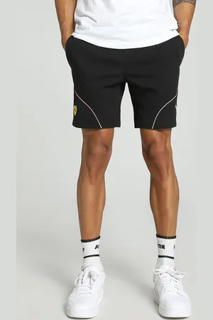 PUMA Ferrari Men Mid-Rise Sports Shorts
