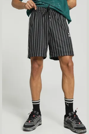 PUMA T7 Men Mesh Striped Sports Shorts