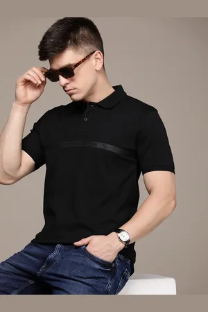 French Connection Polo Collar Pure Cotton T-shirt
