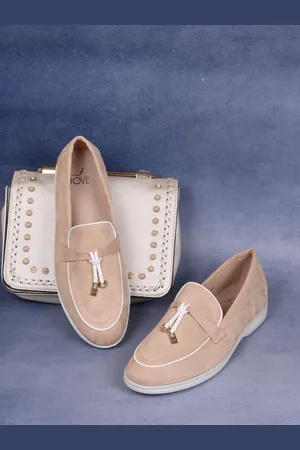 Jove Women PU Loafers