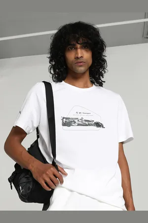 PUMA BMW Graphic Printed Cotton T-shirt